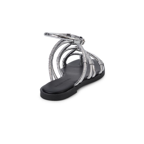 REBECCA MINKOFF Sarle Metallic-Strap Sandal Flats Size 6.5 - Picture 6 of 9